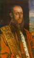 ヴィンチェンツォ・モロシーニの肖像 イタリア・ルネッサンス期のティントレット